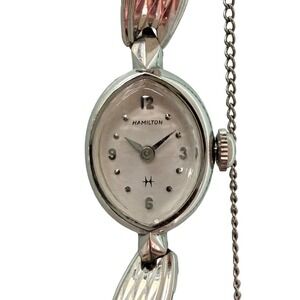 Vintage Hamilton Ladies 10K GP Cocktail Watch Kreisler Running